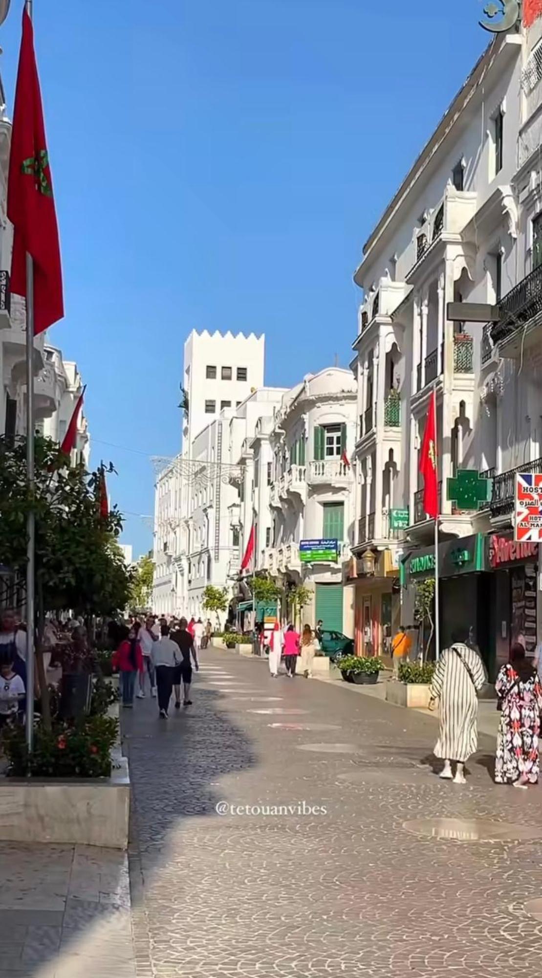 Joli Appart Avec Terrasse Au Centre Ville Tétouan المظهر الخارجي الصورة